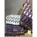 PGMRILWS5Y12XEDC35- light weight Ikat silk saree
