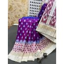 PRMHILWS5Y12XEDD05- light weight Ikat silk saree