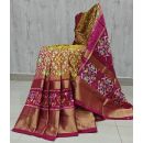 PSHLIDSS5Y12NCDD08- Ikat silk saree