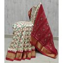 PSHLIDSS5Y12NCDD11- Ikat silk saree