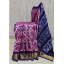 PSHLIDSS5Y12NCDD13- Ikat silk saree