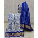 PSHLIDSS5Y12NCDD14- Ikat silk saree