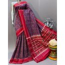 PSNTIDSS5Y10NDDC05- Ikat silk saree