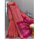 PSNTIDSS5Y10NDDC14- Ikat silk saree