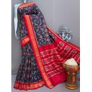 PSNTIDSS5Y10NDDC21- Ikat silk saree