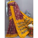 PSNTIDSS5Y10NDDC28- Ikat silk saree