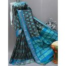 PSNTIDSS5Y10NDDC39- Ikat silk saree