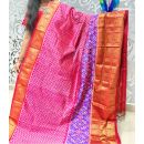 PSPHKBRS5Y12FDDC03- Kanchi border Ikat silk saree