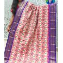 PSPHKBRS5Y12FDDC12- Kanchi border Ikat silk saree