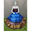 PSRGFSLG5Y11SZDC07- Free Size Ikat Silk Lehenga
