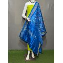PSRGSDST5Y12FFCD02- Ikat Silk dupatta with Ikat sico top