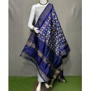 PSRGSDST5Y12FFCD34- Ikat Silk dupatta with Ikat sico top