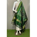 PSRGSDST5Y12FFCD38- Ikat Silk dupatta with Ikat sico top