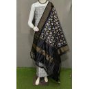 PSRGSDST5Y12FFCD49- Ikat Silk dupatta with Ikat sico top