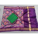 PSSISDST5Y21FSDC01- Ikat Silk dupatta with Ikat sico top