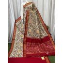 PASKIDSS5Y20DBDC04- Ikat silk saree