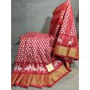 PGMRIDSS5Y20TSDD35- Ikat silk saree