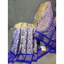 PGMRIDSS5Y21NTCD05- Full tissue Ikat silk saree