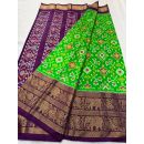 PSNTKBRS5Y20CSCC13- Kanchi border Ikat silk saree