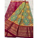 PSNTKBRS5Y20CSCC16- Kanchi border Ikat silk saree