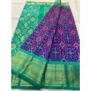 PSNTKBRS5Y20CSCC17- Kanchi border Ikat silk saree