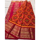 PSNTKBRS5Y20CSCC21- Kanchi border Ikat silk saree
