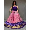 PSSIFSLG5N01SZCD03- Free Size Ikat Silk Lehenga