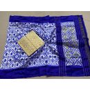 PSSISDST5N05FSDC12- Ikat Silk dupatta with Ikat sico top