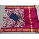 PSSISDST5N05FSDC13- Ikat Silk dupatta with Ikat sico top