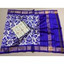 PSSISDST5N05FSDC19- Ikat Silk dupatta with Ikat sico top