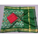 PSSISDST5N05FSDC26- Ikat Silk dupatta with Ikat sico top