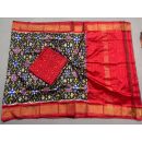 PSSISDST5N05FSDC33- Ikat Silk dupatta with Ikat sico top