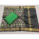 PSSISDST5Y21FSDC22- Ikat Silk dupatta with Ikat sico top