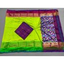 PSSISDST5Y21FSDC29- Ikat Silk dupatta with Ikat sico top
