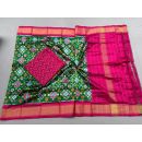 PSSISDST5Y21FSDC43- Ikat Silk dupatta with Ikat sico top