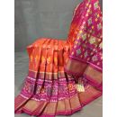 PGMRIDSS5N02TSCD35- Ikat silk saree