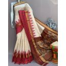 PSNTIDSS5N05NCCD10- Ikat silk saree