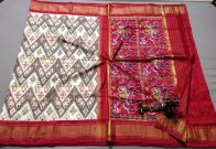PALUIDSS5Y06BSCD29- Ikat silk saree