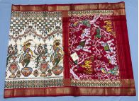 PPISIDSS5Y11SSDC05- Ikat silk saree