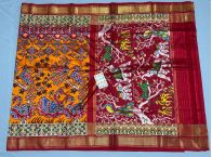 PPISIDSS5Y11SSDC01- Ikat silk saree