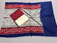 PSSIC3PP5A05IZSD13- Double ikat cotton salwar set