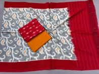 PSSIC3PP5A05IZSD31- Double ikat cotton salwar set