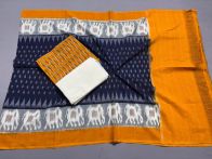 PSSIC3PP5A05IZSD41- Double ikat cotton salwar set