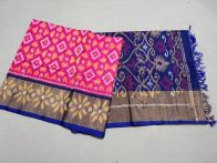 PSSIISCS5A07EEDD22- Ikat Sico saree