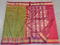 PGMRILWS5A07XECD37- light weight Ikat silk saree