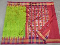 PGMRILWS5A07XECD40- light weight Ikat silk saree