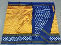 PGMRILWS5A07XECD46- light weight Ikat silk saree