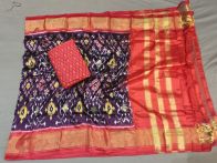 PGMRSDST5A06FSDD12- Ikat Silk dupatta with Ikat sico top