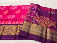 PSNTISCS5A08EECD18- Ikat Sico saree