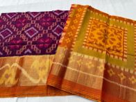 PSNTISCS5A08EECD23- Ikat Sico saree